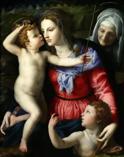 The Madonna and Child with Saints Bronzino